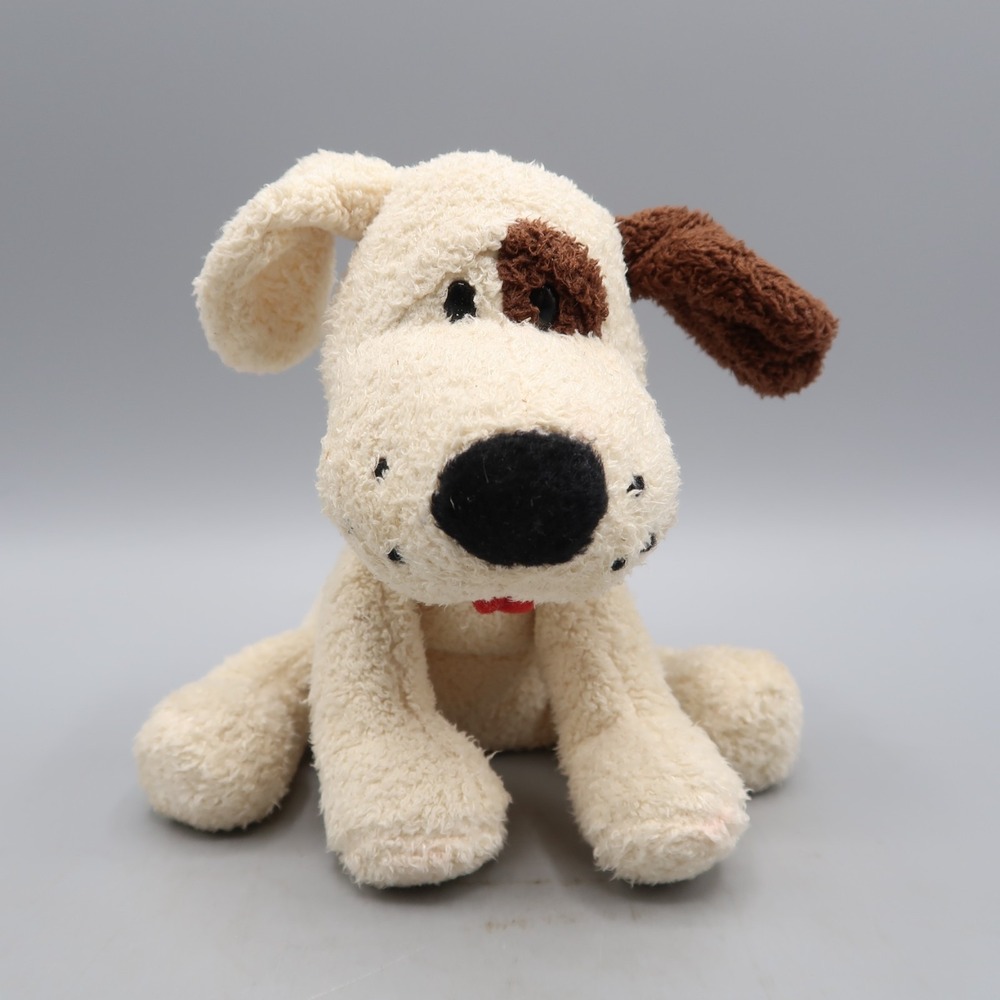 Russ Berrie Luv Pets‎ SNAPS Plush Bean Bag Chamois Beanie 5" Patch Puppy Dog